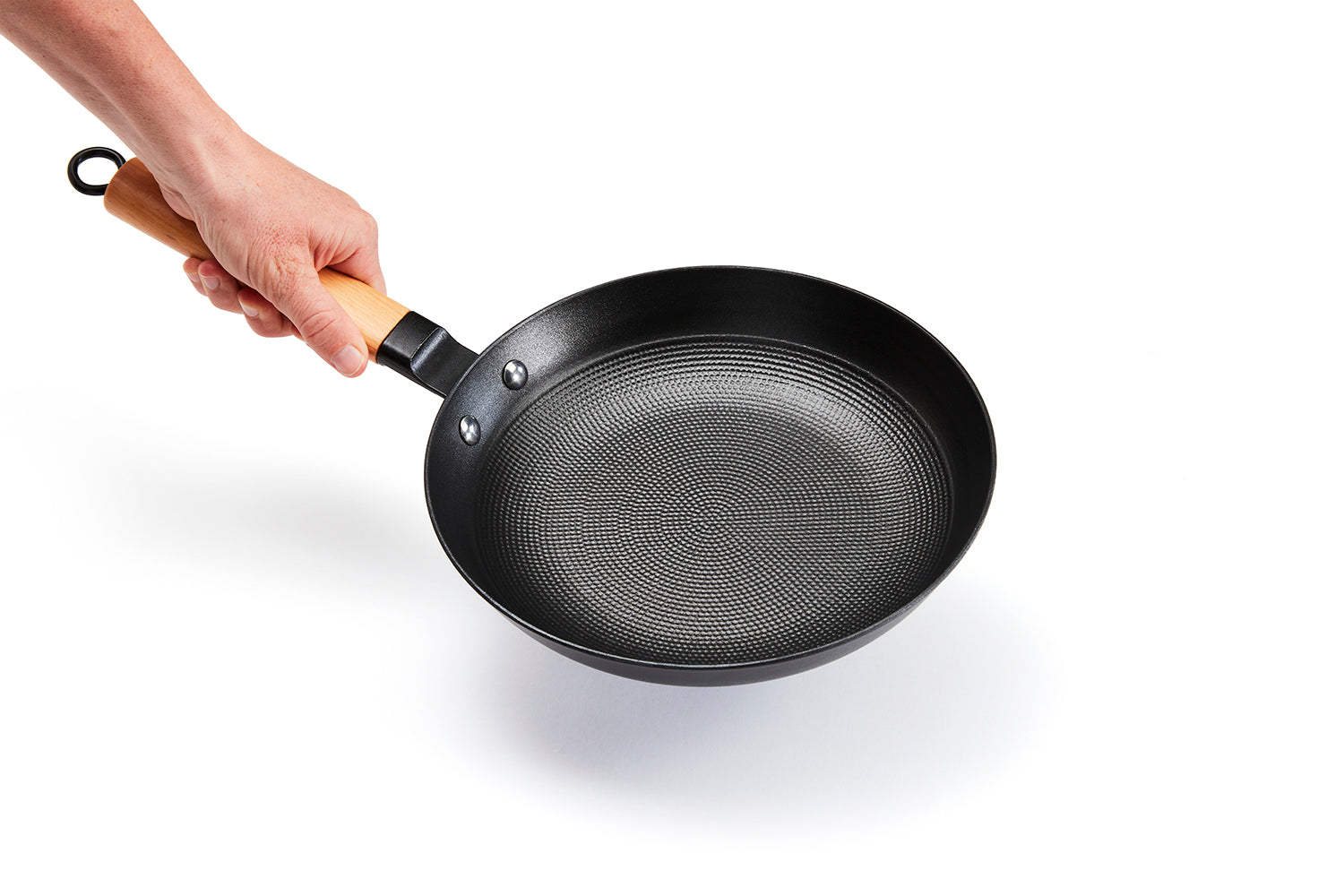 Charmate 24cm Round Cast Iron Frying Pan