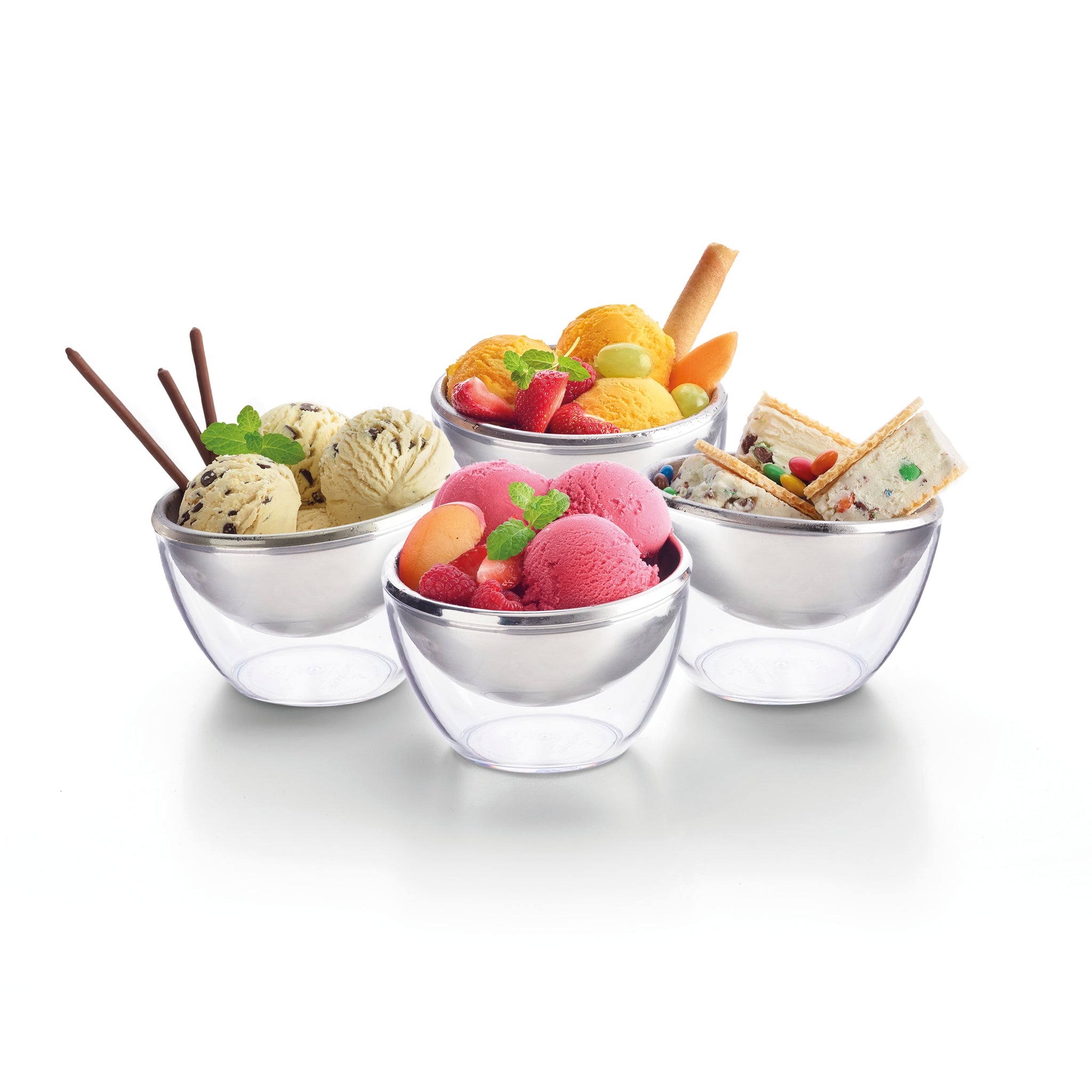 12 Set Ice Cream Bowls And Spoons Set, 8oz Baseball Cap Ice Cream Bowl Baseball Helmet Dessert Bowls Plastic,3 Color - Walmart Supplies - View #12